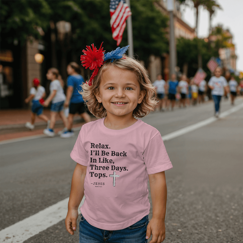 Relax. -Jesus Kids T-Shirt