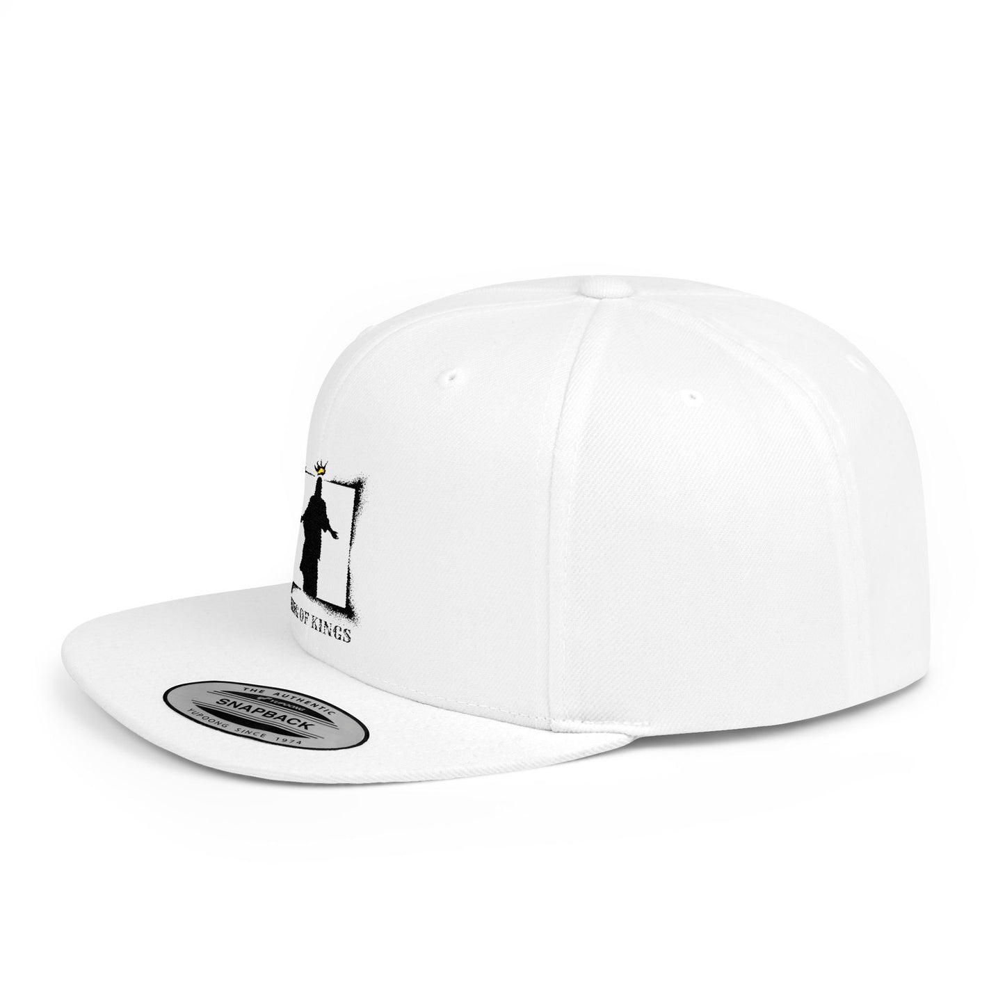 King of Kings Flat Bill Snapback Hat - Stylish Cap for Faith and Fashion