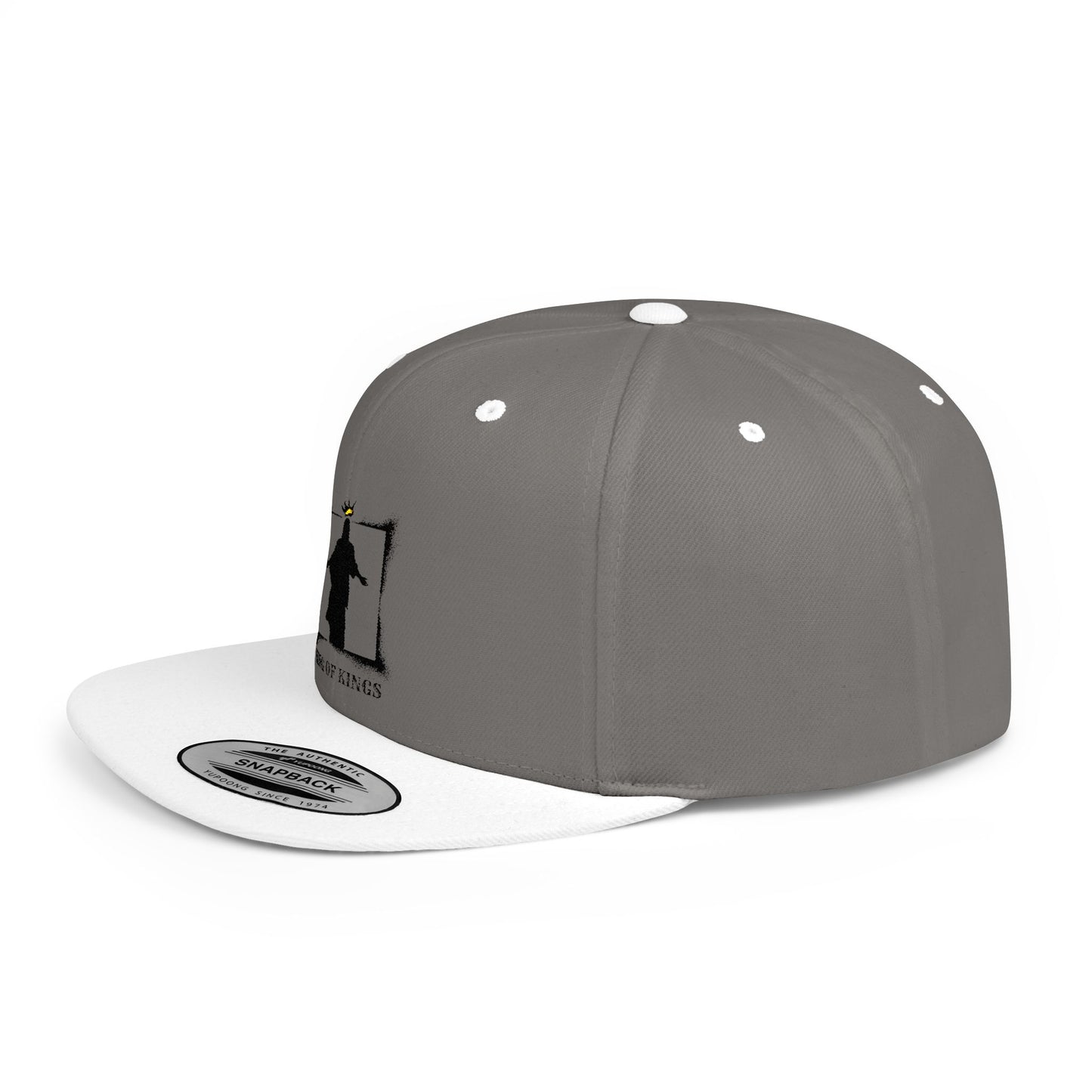 King of Kings Flat Bill Snapback Hat - Stylish Cap for Faith and Fashion