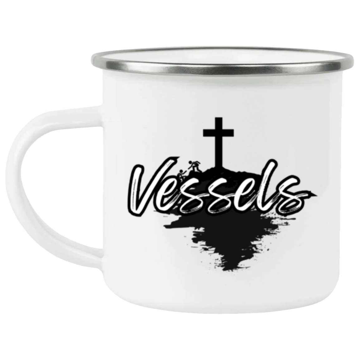 Vessels Company Enamel Camping Coffee/Tea Cup Mug