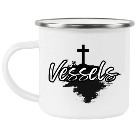 Vessels Company Enamel Camping Coffee/Tea Cup Mug